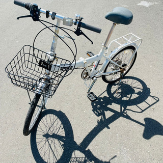 折り畳み自転車　20インチ　配送可能‼︎　K05006