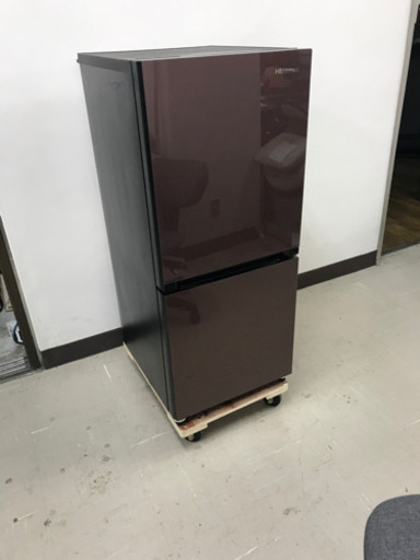 取引場所　南観音　A-2105-078 ハイセンス2ドア冷凍冷蔵庫　HR-G13A-BR 2018年製