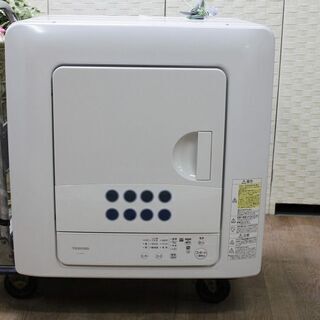 h東芝 ED-608-W 衣類乾燥機 ピュアホワイト [乾燥容量6.0kg] 2019年