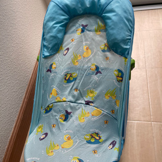 ソフトバスチェア　スプラッシュ　青　Summer 日本育児