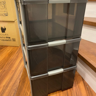 3段プラケース、取りに来られる方、あげます！の画像