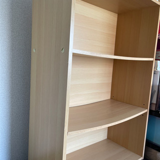 (1)現状渡し　たっぷり入る棚　カラーボックスの画像