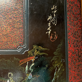 昭和レトロなテーブルの画像