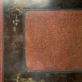 昭和レトロなテーブルの画像