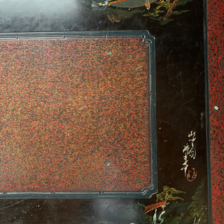 昭和レトロなテーブルの画像