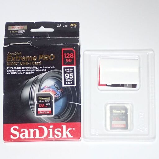 CB646 SanDisk Extreme PRO SDXC UHS-I Card 128GB SDカード