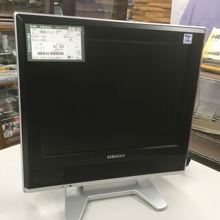 【液晶テレビ】ORION(オリオン) 15V型 ハイビジョン  ...
