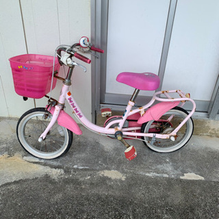 子供用(14インチ？)キティーちゃん自転車