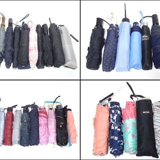 CB648 折りたたみ傘 34本 まとめ 傘 folding umbrellaの画像