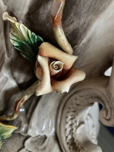 造花、豪華な花瓶