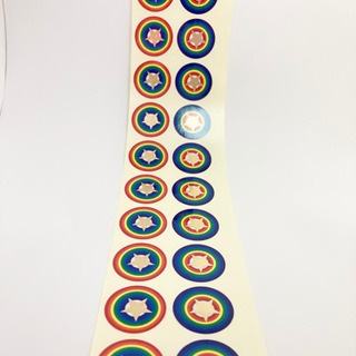 宇宙パワーシール　直接28㎜　10セット　1シート