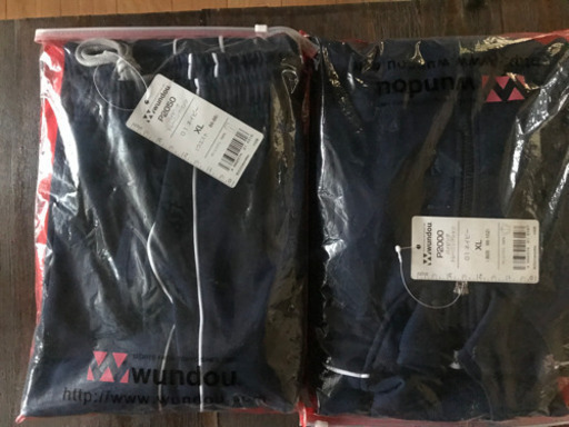 新品　ジャージ　上下組　お得2枚セット　紺と黒