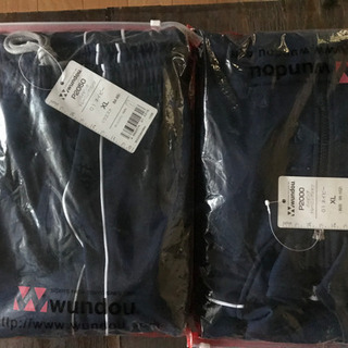 新品　ジャージ　上下組　お得2枚セット　紺と黒の画像
