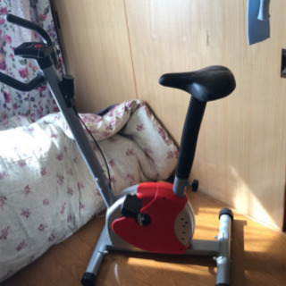 エアロバイク赤