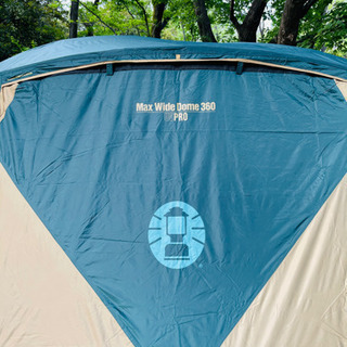 売り切れました?美品 希少品 6〜8人用テント コールマン Max wide