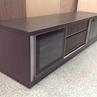 ニトリ 木製 ダークブラウン テレビボード【9650242】