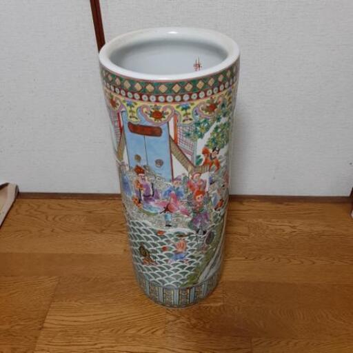 傘立て　壺　中国骨董品