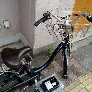 [YAMAHA]PASS Natural 26吋電動アシスト自転車 アルミ/12.8Ahバッテリー/ネイビー