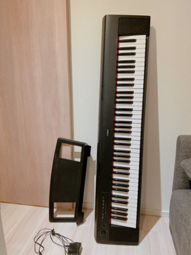 美品 YAMAHA 76鍵盤 キーボード ケース付き 電子ピアノ piaggero np-31