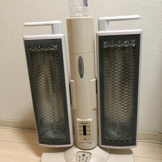 加湿機付きツインハロゲンヒーター