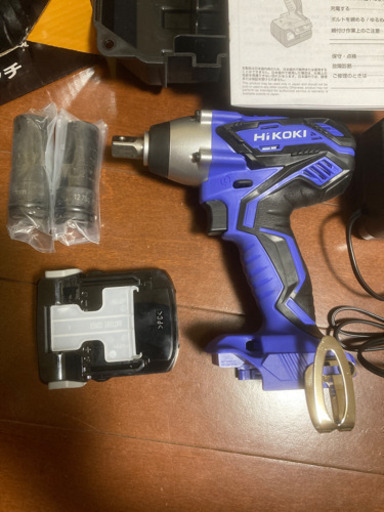 (購入決定)HiKoki 14.4V コードレスインパクトレンチ　新品