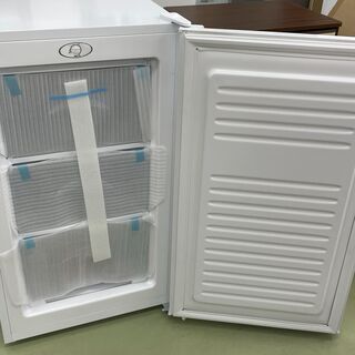【リサイクルショップ　ピカソ　小松原】YAMAZEN 山善 ノンフロン1ドア冷凍庫　60L　YF-U60 2020年製 ☆★新品未使用★☆の画像