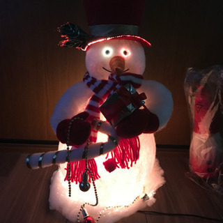 【お取引決定】雪だるま　クリスマス飾り　サンタの画像
