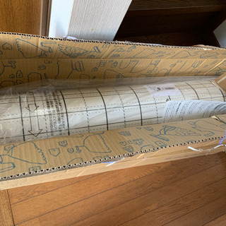 壁紙の上から、貼れる壁紙　新品未使用　90m の画像