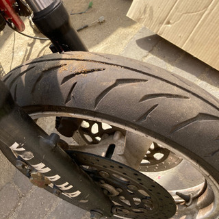 xjr400  フロントフォーク　ステム　ホイール&タイヤの画像