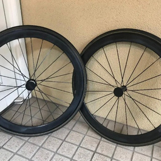 カーボンホイール　チューブラータイヤ　10s 10速