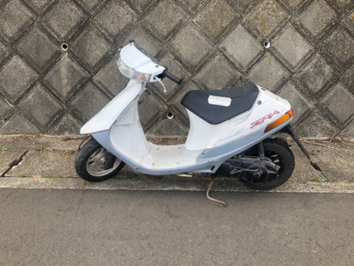 バッテリー新品　実働　スズキ　セピア　原付中古バイク車体　50cc ZX ZR 2スト