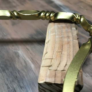 火かき棒　ゴールド仕様　キャンプ用の画像