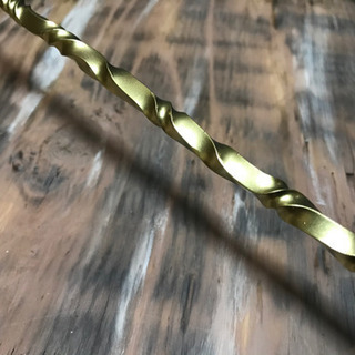 火かき棒　ゴールド仕様　キャンプ用の画像