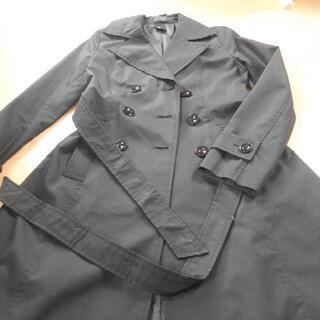 & byP&D　ブラックコート　38サイズの画像