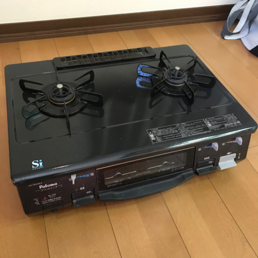 パロマ コンロ 2口 MX-H8000B-1R 都市ガス 水有り片面焼き 家庭