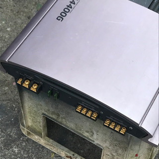 お取引感謝【動作未確認】アゼスト・パワーアンプ・ＡＰＡ４４００Ｇ・ジャンク扱いでお願いします。の画像