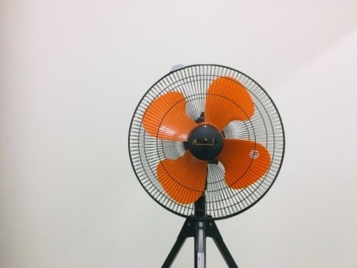 大型扇風機　三脚折り畳み式