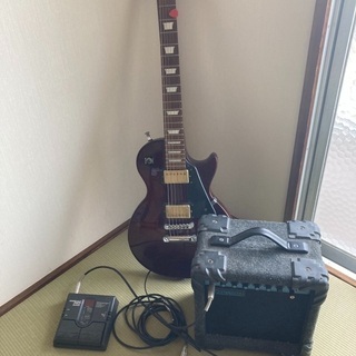 エピフォン　レスポールモデル（アンプ、エフェクター込み）