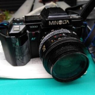 MINOLTAアルフア7000　ストロボつき