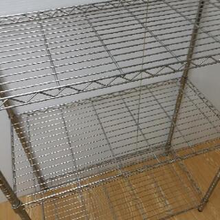 jtp-0075　メタルラック　90×46×155㎝の画像