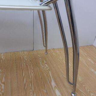 jtp-0080　ガラス食卓テーブル　ダイニングテーブル　幅135　食卓テーブル　ガラステーブル　机　家具　ダイニング　食卓の画像