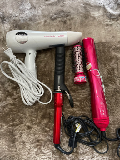 ドライヤー、アイロンセット販売