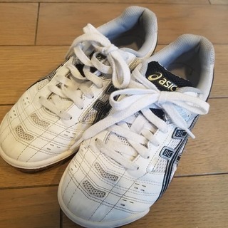 差し上げます◆asics アシックス　卓球シューズ 　22.0cm◆