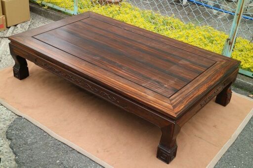 木製 座卓 ローテーブル センターテーブル 和風 長方形 W152xD90xH35cm
