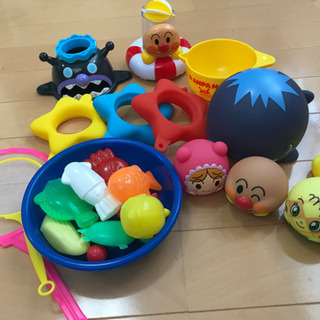 アンパンマンお風呂水遊びセット&海の生き物すくい