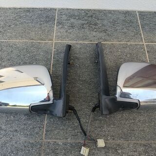 AZR60ノア用  メッキカバー付きドアミラー 