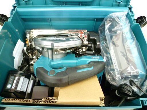 開封 未使用品 マキタ 125㎜ 充電式マルノコ HS005GRDX ブルー 40V 2.5Ah バッテリBL4025 充電器DC40RA 鮫肌チップソー makita 工具 丸ノコ 苫小牧西店