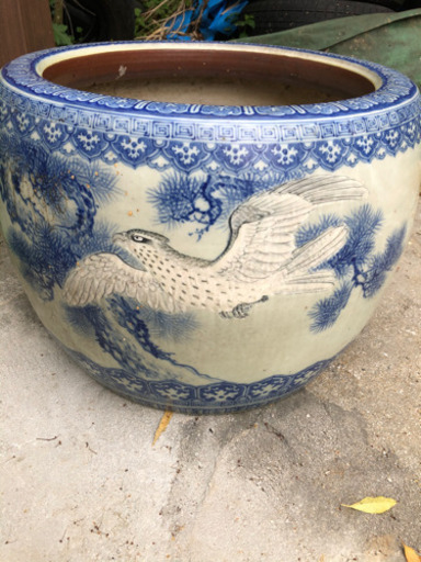 メダカ鉢　睡蓮鉢　火鉢