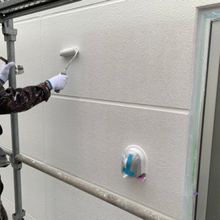 建築塗装　防水　コーキング　職人の画像