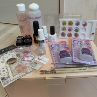 ネイルキット　ネイル　ネイルセット　UVライト　ネイルキッド　ジ...